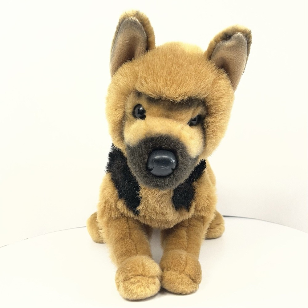 Douglas Cuddle Toy German Shepherd General Retired Plush 16"Realistic Classic